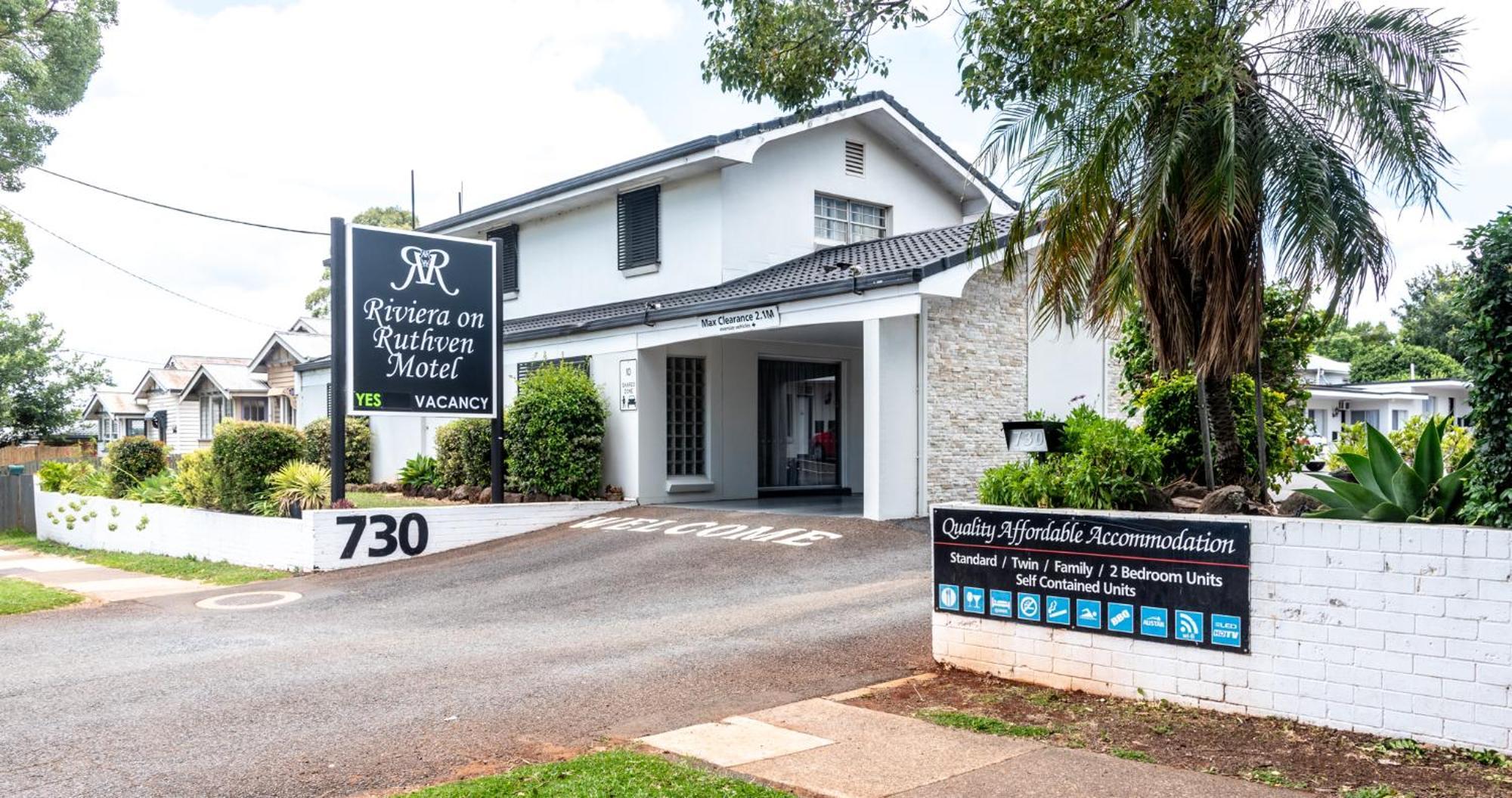 Motel Riviera On Ruthven Toowoomba Exterior foto